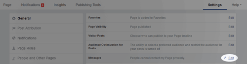 How to enable Autoreply on your Facebook page