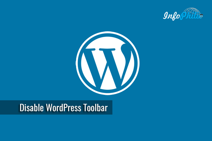 Disable the WordPress Toolbar